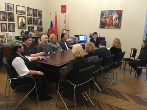 Павловскую гимназию посетили директора образовательных учреждений Московской области в рамках Межрегионального семинара «Система образования Санкт-Петербурга: потенциал развития»